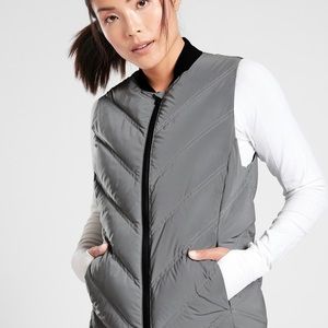 Athleta Inlet reflective vest for running/walking. Small